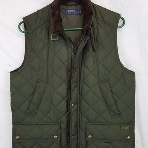 Ralph Lauren Polo Diamond Quilted Litchfield Vest
